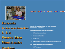 Tablet Screenshot of mundodelasbanderas.com